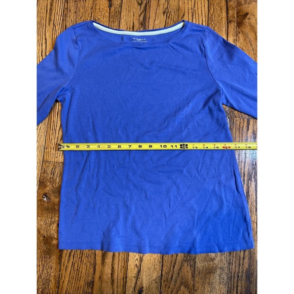 Talbots Long Sleeve Shirt Medium Petite - Picture 4 of 6